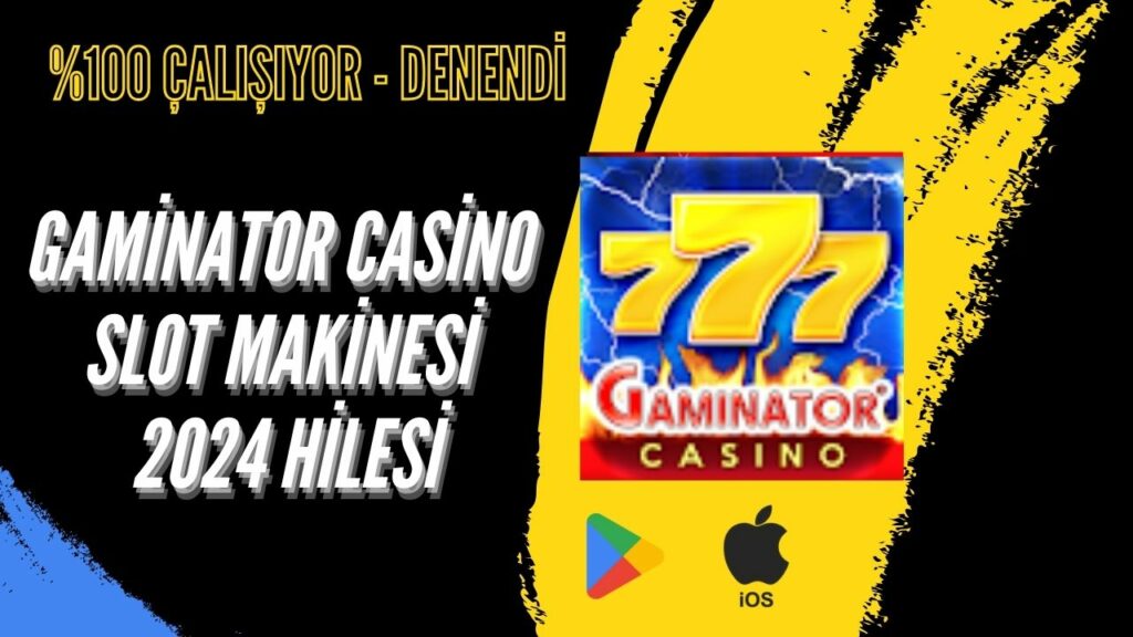 Gaminator Casino Slot Makinesi Para hilesi 2024 – Bedava Para APK Kanıtlı Hileli MOD